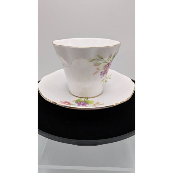 Royal Imperial Bone China Floral Teacup & Saucer Vintage England Set - Picture 16 of 16